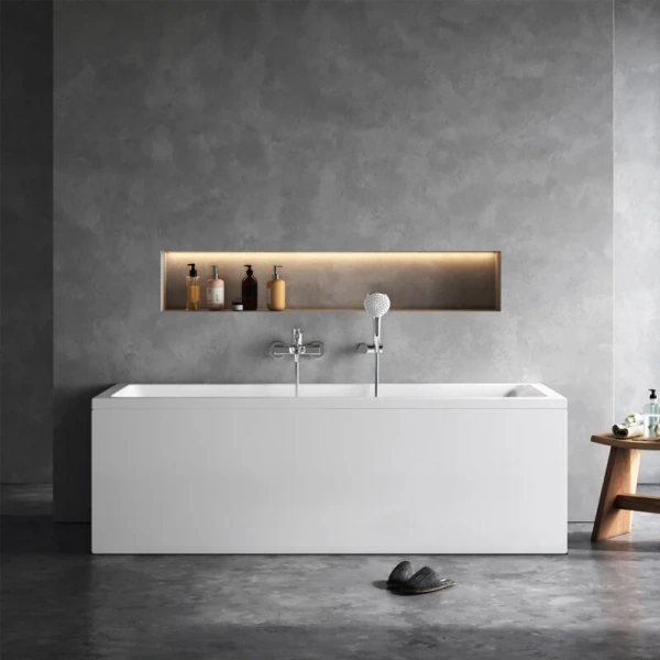 Ванна акриловая Am.Pm Gem 180x70 белая, 180x70 см - фото 4