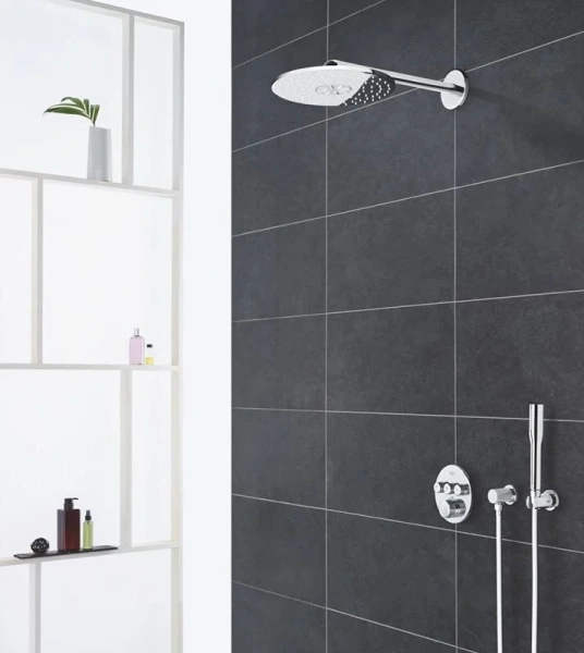 Душевая система GROHE SmartControl с душевым гарнитуром и верхним душем 34709000 - фото 2