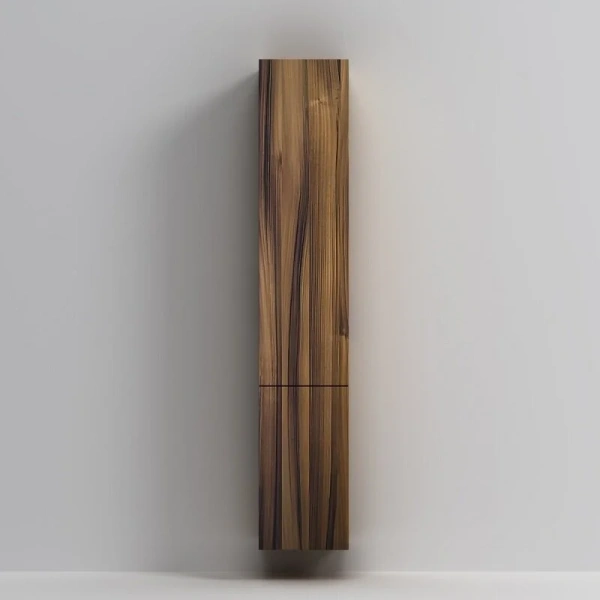 Шкаф-пенал подвесной Am.Pm Gem 30 см левый орех, подвесные - фото 5