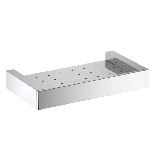 Полочка для ванной Timo Petruma черная - фото 3