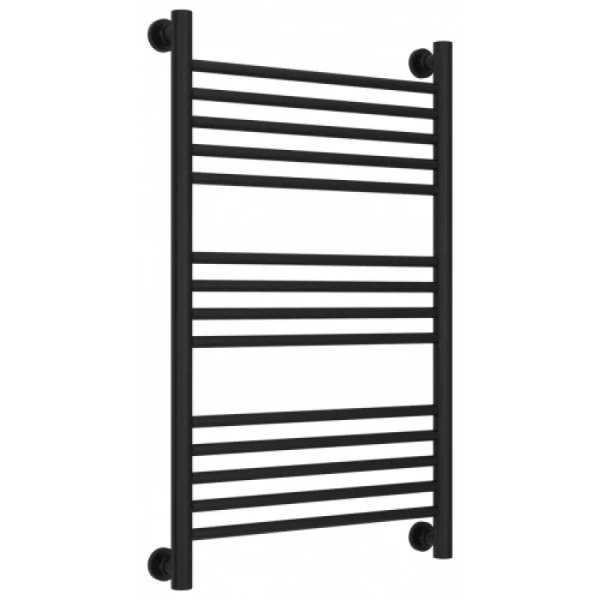 Полотенцесушитель водяной Сунержа Богема+ 50x80 см прямая перемычка, матовый чёрный - фото 1