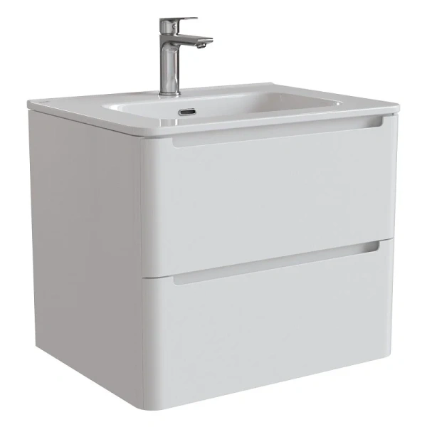 Тумба с раковиной подвесная IDDIS Edifice EDI60W0i95K 60 см интегрированные ручки