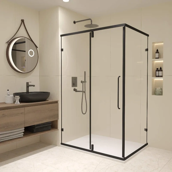 Душевой уголок RGW Classic CL-046B 100x90 см стекло прозрачное - фото 1