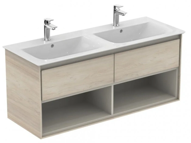 Тумба под раковину подвесная Ideal Standard Connect Air 120 см светло-коричневая - фото 3
