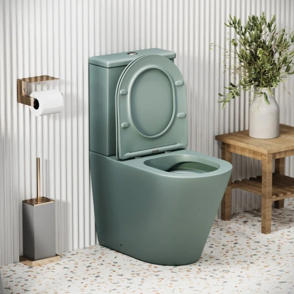 Унитаз компакт Grossman Color мятный матовый, по запросу - фото 10
