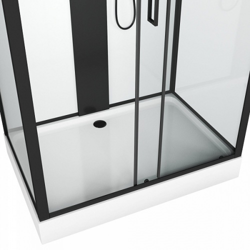 Душевая кабина Grossman Elegans 120x80 см стекло прозрачное - фото 4