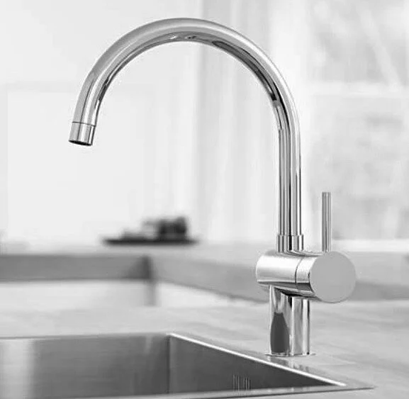 Смеситель для кухни, суперсталь, Grohe Concetto 32661DC1, однорычажные, двухрычажные - фото 8