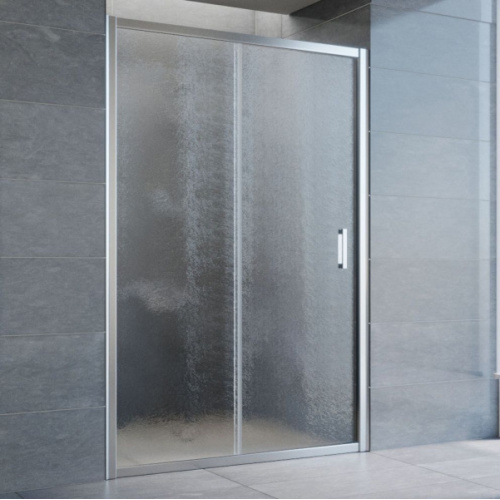 Душевая дверь стекло шиншилла Vegas-glass ZP 130 02, современные, hi-tech - фото 2