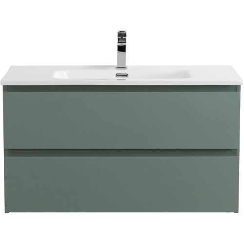 Тумба под раковину подвесная BelBagno Kraft 90 см еловый матовый - фото 1