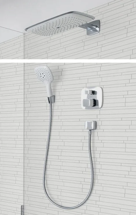 Смеситель для душа Hansgrohe PuraVida хром, современные, hi-tech - фото 3