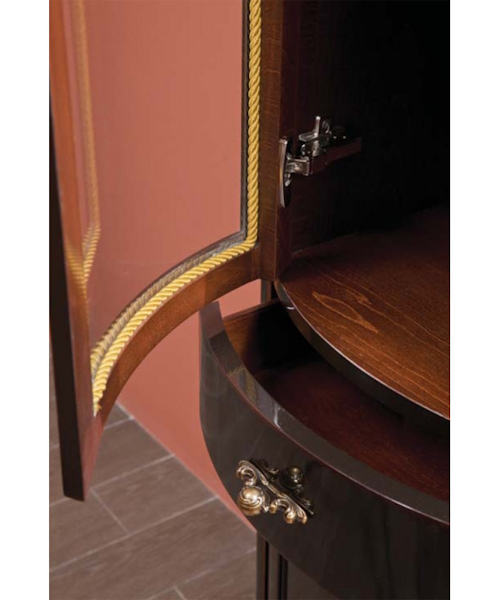 Шкаф-пенал для ванной La Beaute Nora CNO, пристенные, высокие - фото 6