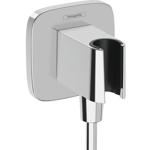 Шланговое подсоединение Hansgrohe FixFit хром - фото 1