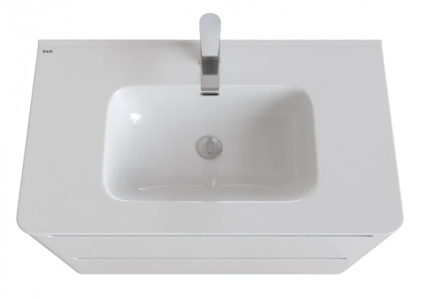 Тумба с раковиной подвесная IDDIS Edifice EDI80 80 см два ящика, 80 см - фото 6