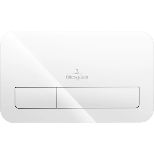Клавиша смыва Villeroy & Boch ViConnect белая глянцевая - фото 1