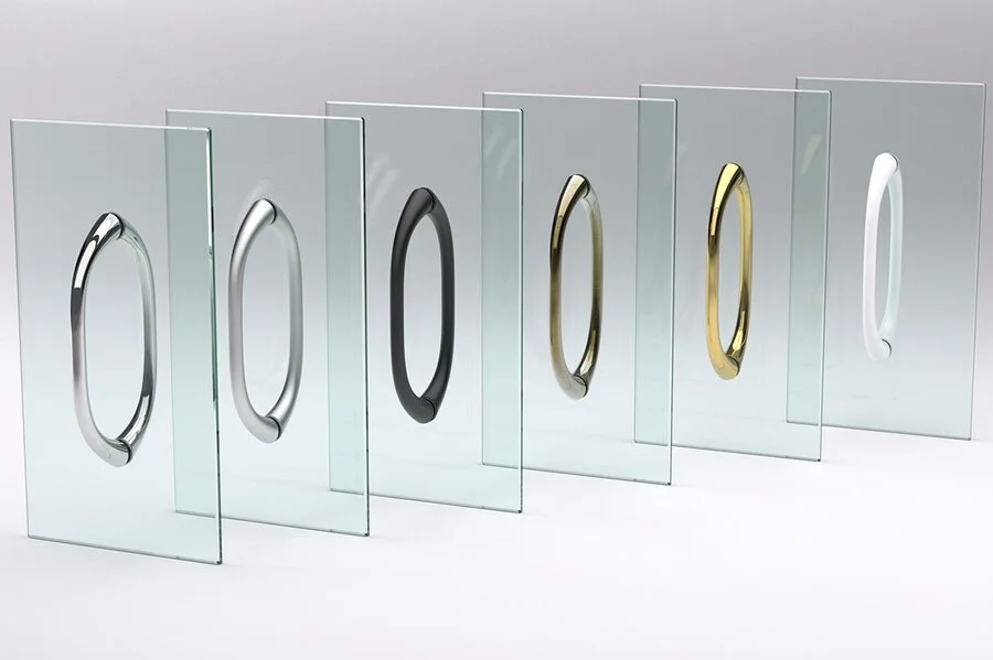 Душевая дверь в нишу Vegas-Glass E2P 80 см профиль белый стекло прозрачное - фото 2