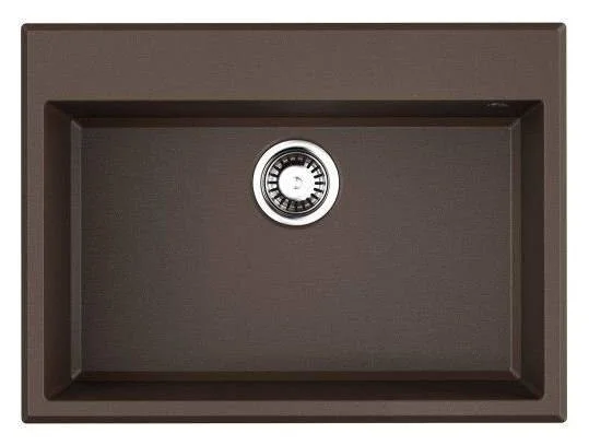 Мойка для кухни Omoikiri Tedori 68-DC 68 см темный шоколад - фото 1