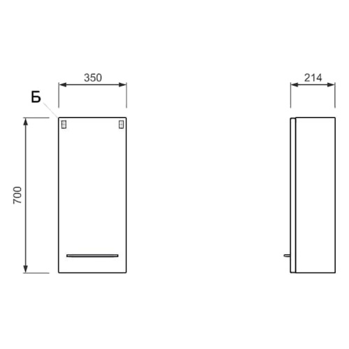 Мебель для ванной напольная Verona Moderna 100 - фото 4