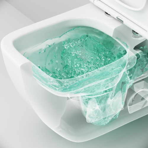 Унитаз подвесной Am.Pm Gem с сиденьем микролифт, фарфор, керамика - фото 8