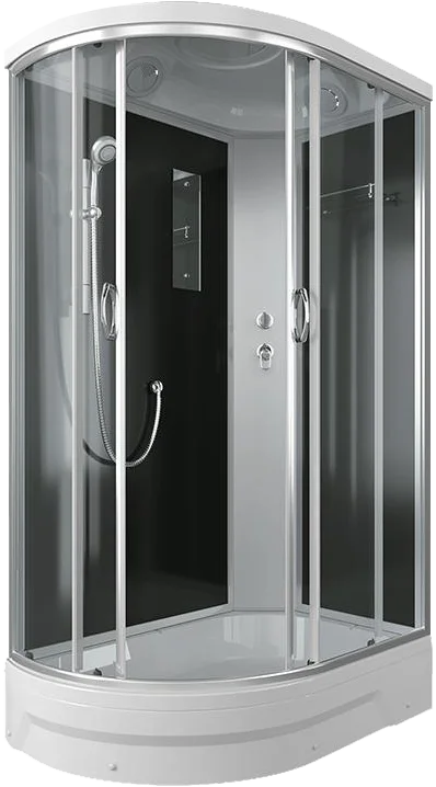 Душевая кабина Erlit Comfort 120х80 см профиль хром - фото 1