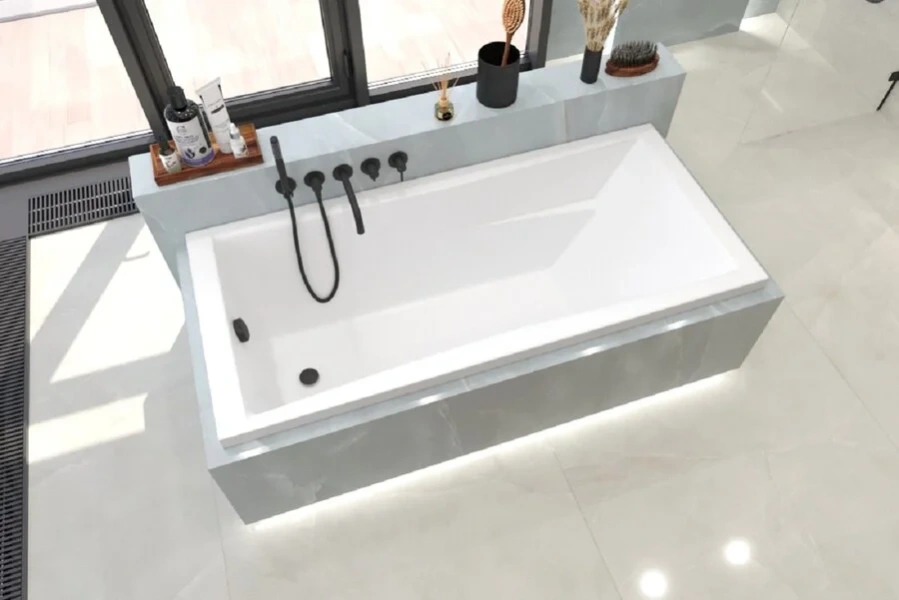 Ванна акриловая Whitecross Palace 0104.170075.100, 170 x 75 см, цвет белый - фото 3