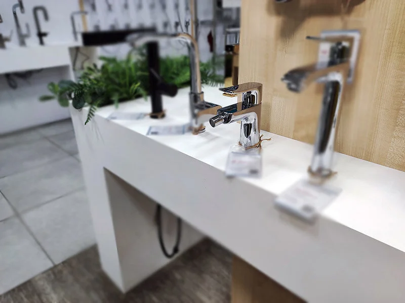Смеситель для биде Hansgrohe Metris хром, однорычажные, двухрычажные - фото 7