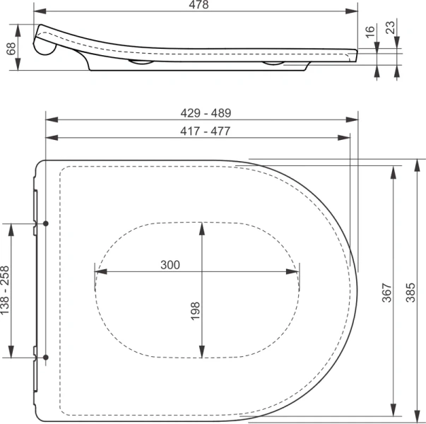 Крышка-сидение с микролифтом TOTO RP белая, в наличии - фото 3