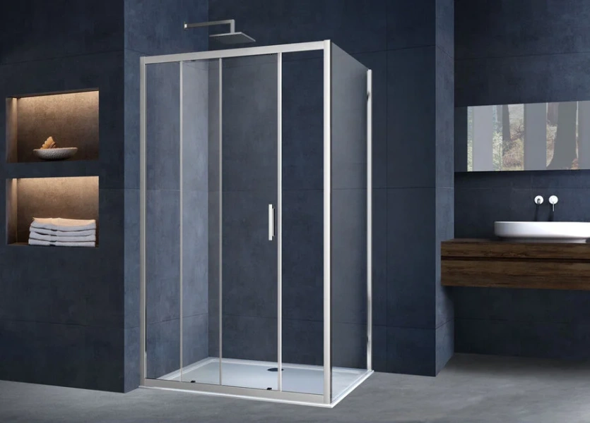 Душевой уголок Vincea Alpha VSR-3AL8011 110х80 см профиль хром - фото 4