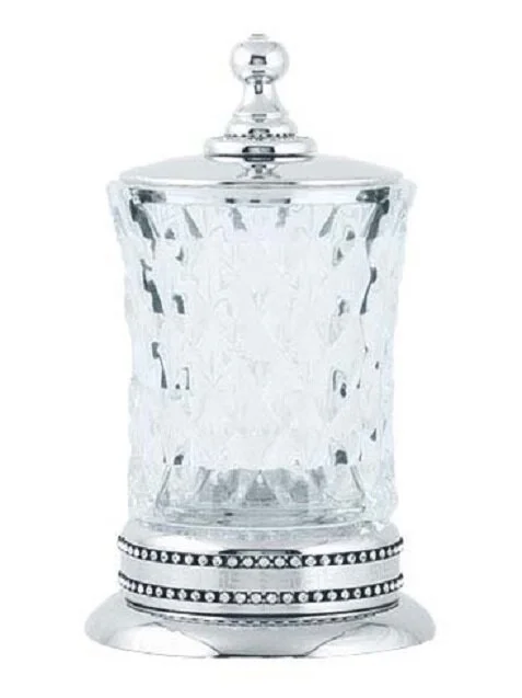 Стакан для ванной Boheme Brillante для ватных дисков - фото 1