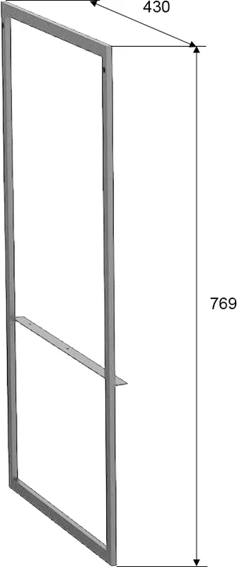 Опора для мебели Roca Domi черная матовая index_2 - фото 5
