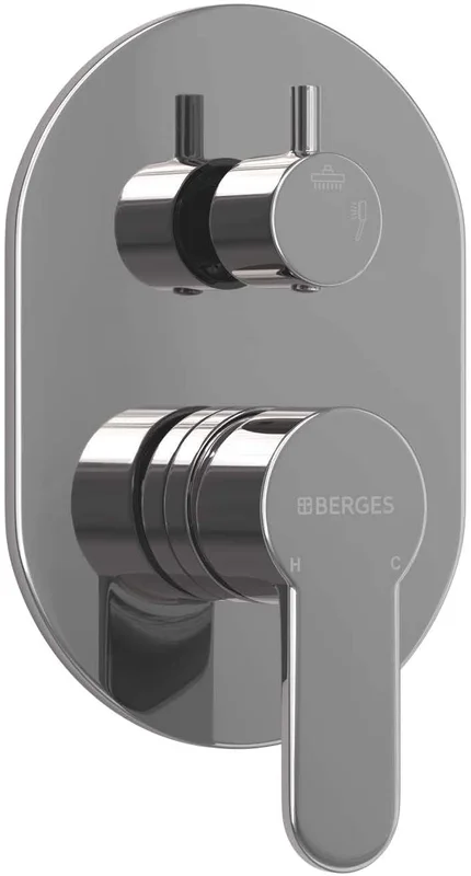 Душевой комплект BERGES Ventas 07300 однорычажный, в наличии, нет в наличии - фото 5