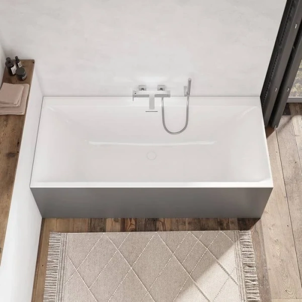 Ванна акриловая Villeroy&Boch Subway 3.0, 180 x 80 см, белая, UBQ180SBW2DV-01, приставные, встраиваемые - фото 7