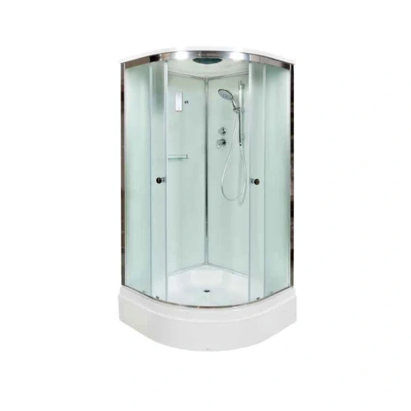Душевая кабина Deto D 100х100 см с электрикой - фото 4