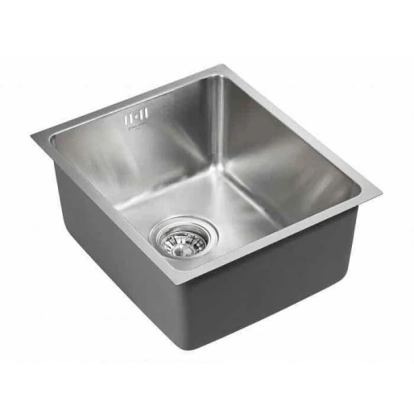 Мойка для кухни Paulmark Vista 38 см нержавеющая сталь - фото 1