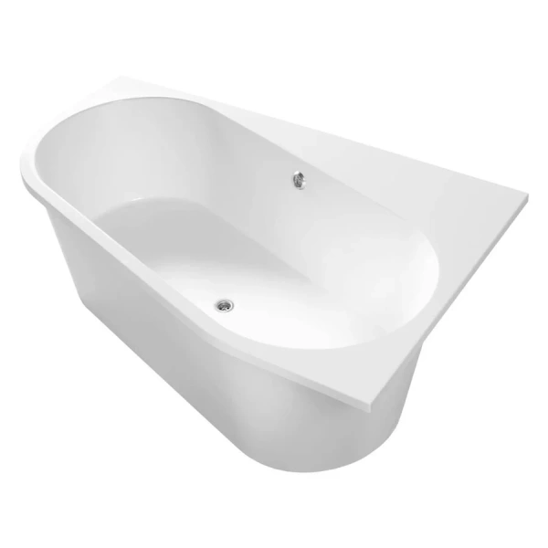 Ванна из искусственного камня Belux Лондон ВЛН L/R, 4810924269553/4810924270702, 170 x 110 см, белый, левая/правая, без гидромассажа - фото 5