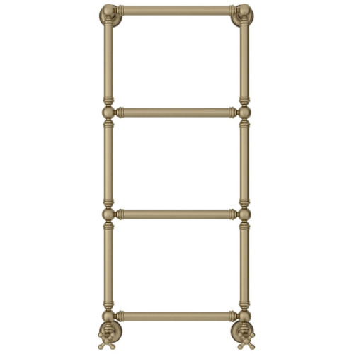 Полотенцесушитель водяной Сунержа Ренессанс 40х96 см золотой шелк - фото 2