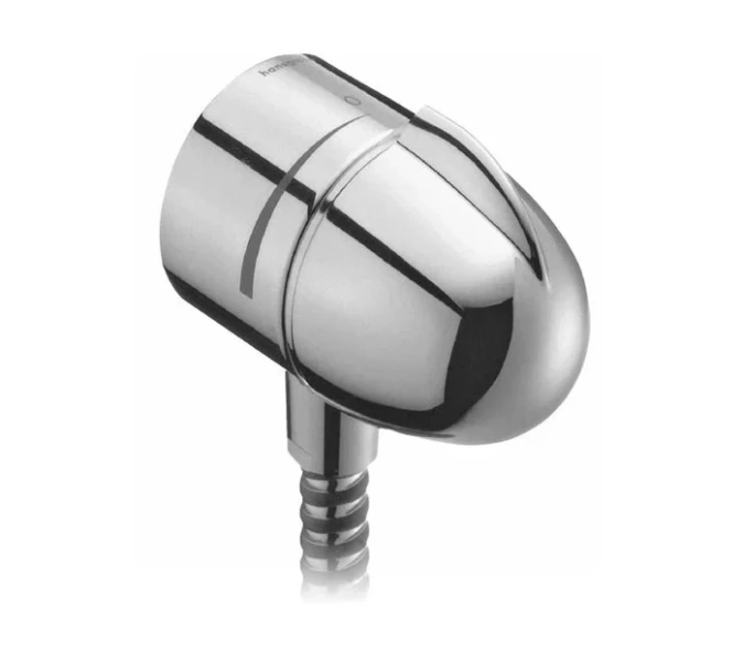 Шланговое подсоединение Hansgrohe FixFit Stop хром - фото 1