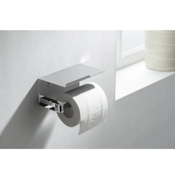 Бумагодержатель Акватек Либра хром - фото 4