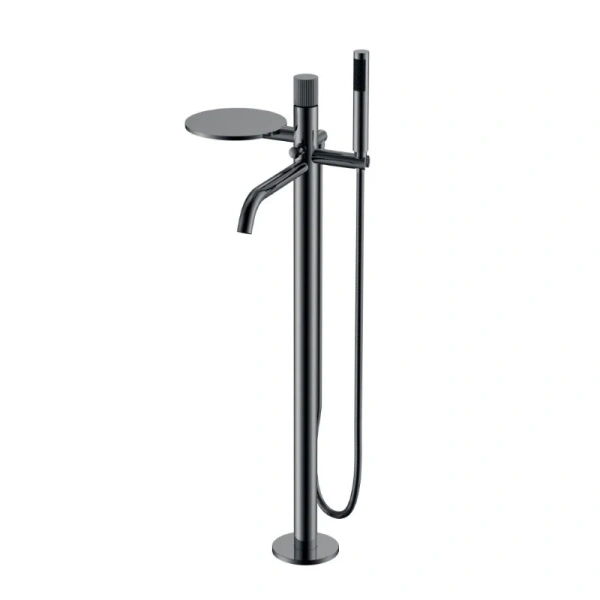 Смеситель для ванны Boheme Stick графит матовый - фото 4