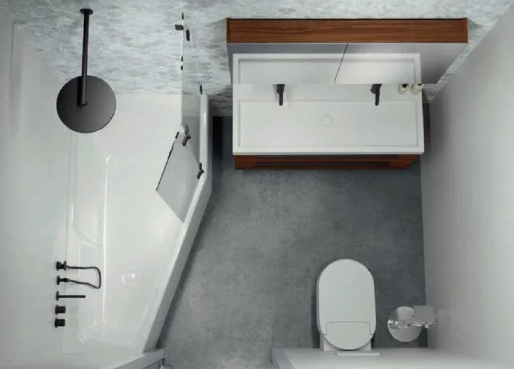 Ванна акриловая Riho Rething Space 006005 160x75 см заполнение через перелив, белые - фото 8