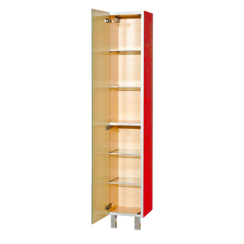 Шкаф-пенал, петли слева, цвет  красный, Misty Джулия, по запросу - фото 2