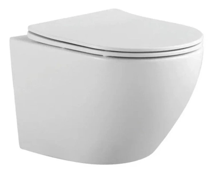 Унитаз подвесной Акватек Европа AQ1901 с сиденьем - фото 1