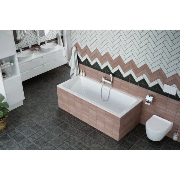 Ванна акриловая Excellent Heaven Slim 170 x 75 см, белый, WAEX.HEV17WHS - фото 4
