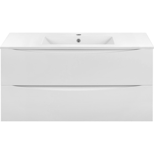 Тумба под раковину подвесная Vincea Mia 100,6 см G.White - фото 2