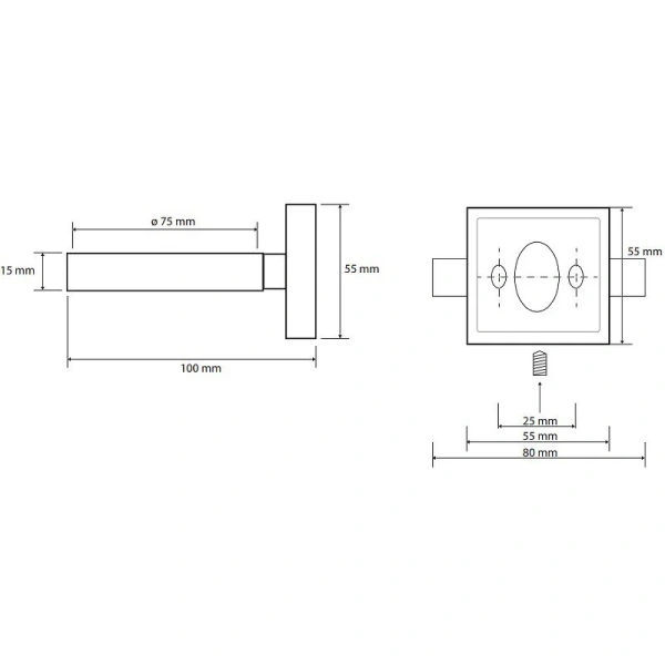 Держатель для фена Bemeta Beta хром - фото 2