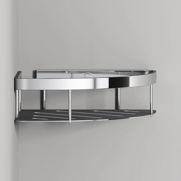 Полочка для ванной AM.PM Sense L угловая, хром, настенные - фото 5