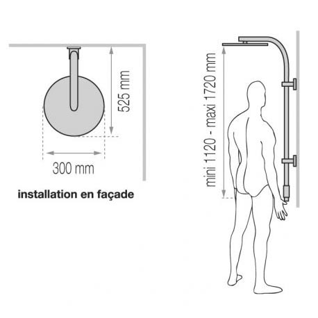 Душевая система Valentin OPIUM 1 - фото 2