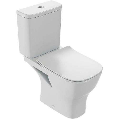 Унитаз компакт Jacob Delafon Struktura UJAJ102-WTE безободковый - фото 1