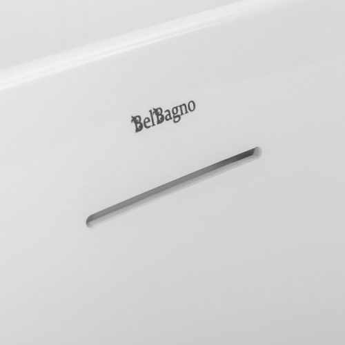 Ванна акриловая BelBagno 170x80 см белая, без гидромассажа, большие, глубокие - фото 6