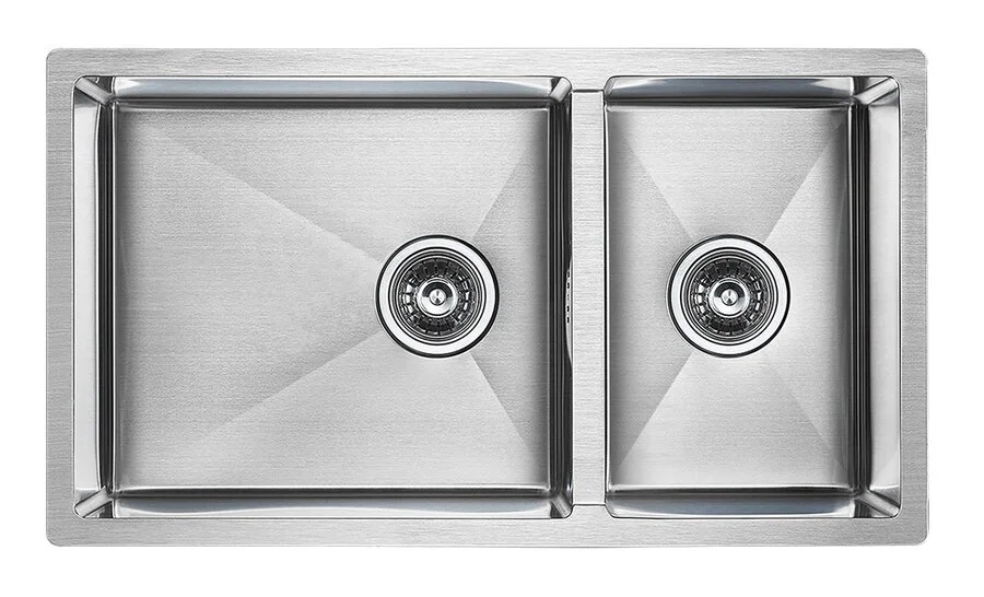 Мойка для кухни Paulmark Axel PM227844 78 см с дополнительной чашей