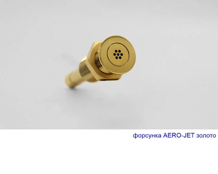 Ванна гидромассажная Whitecross Wave Relax, 150 х 70 см, увеличенная толщина акрила, усиленная армировка, белый/золото, 0101.150070.100.RELAX.GL, прямоугольные - фото 5